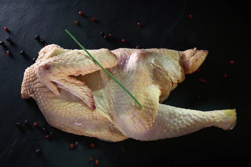 [1001] Demi poulet bio