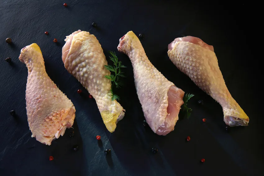 Pilons nature de poulets bio