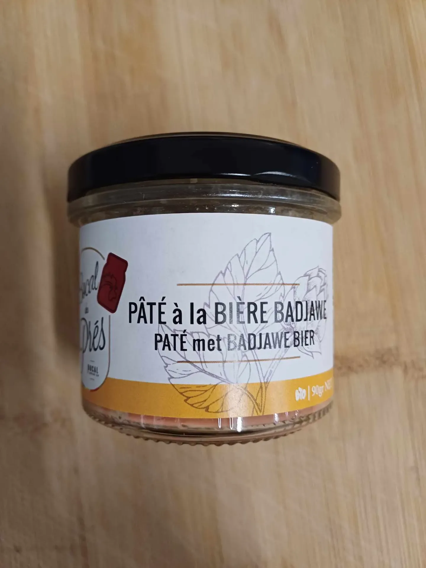 [1034] Pâté à la bière Badjawe et sirop de Liège bio