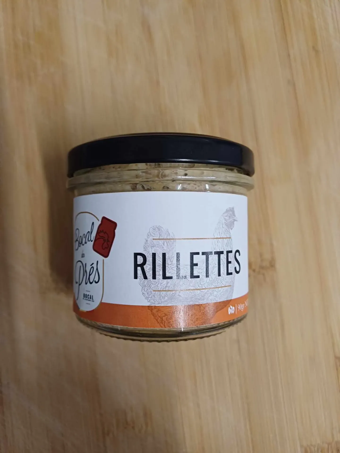 Rillettes de poulets bio