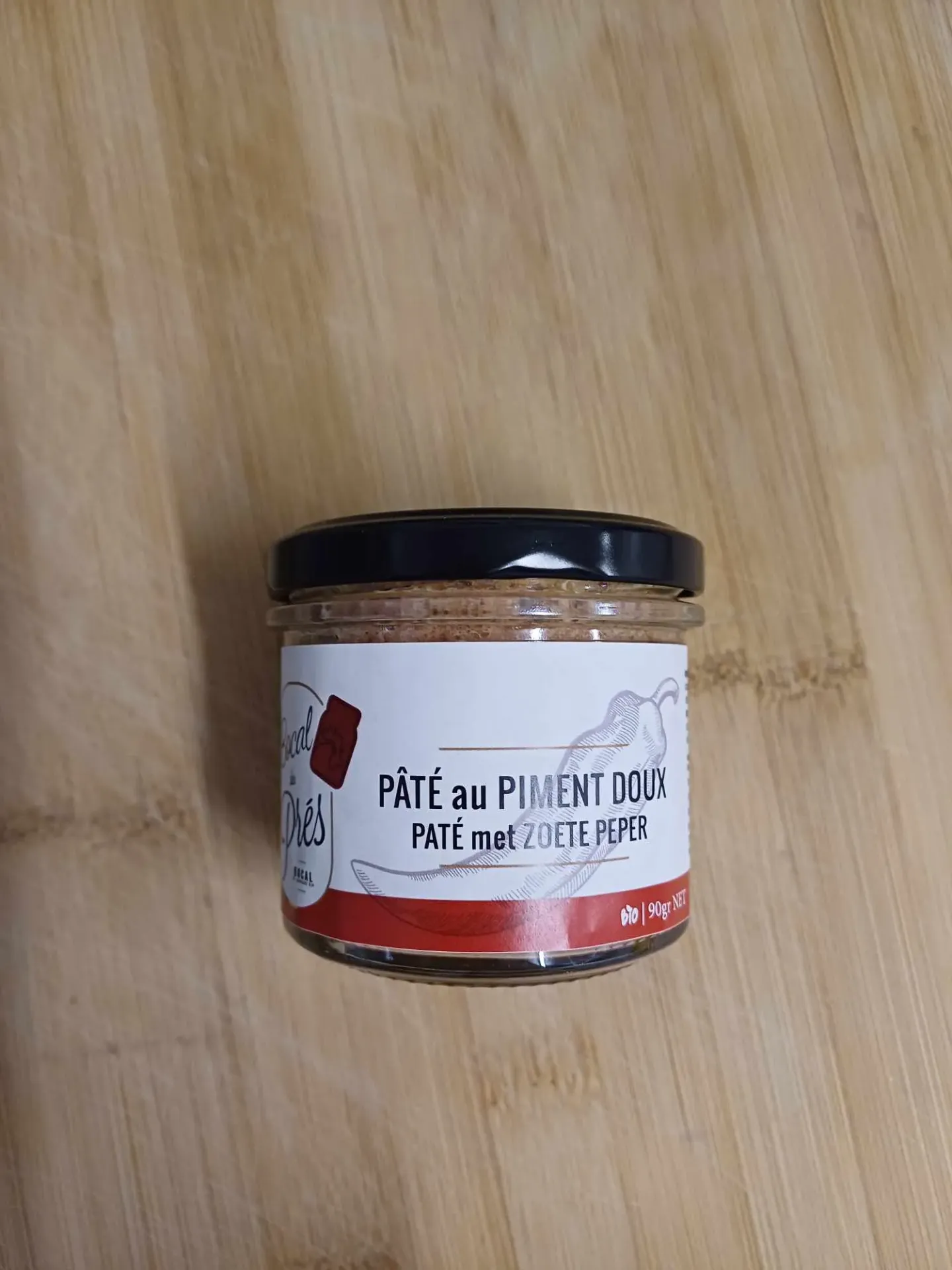 [1037] Pâté Piment doux bio