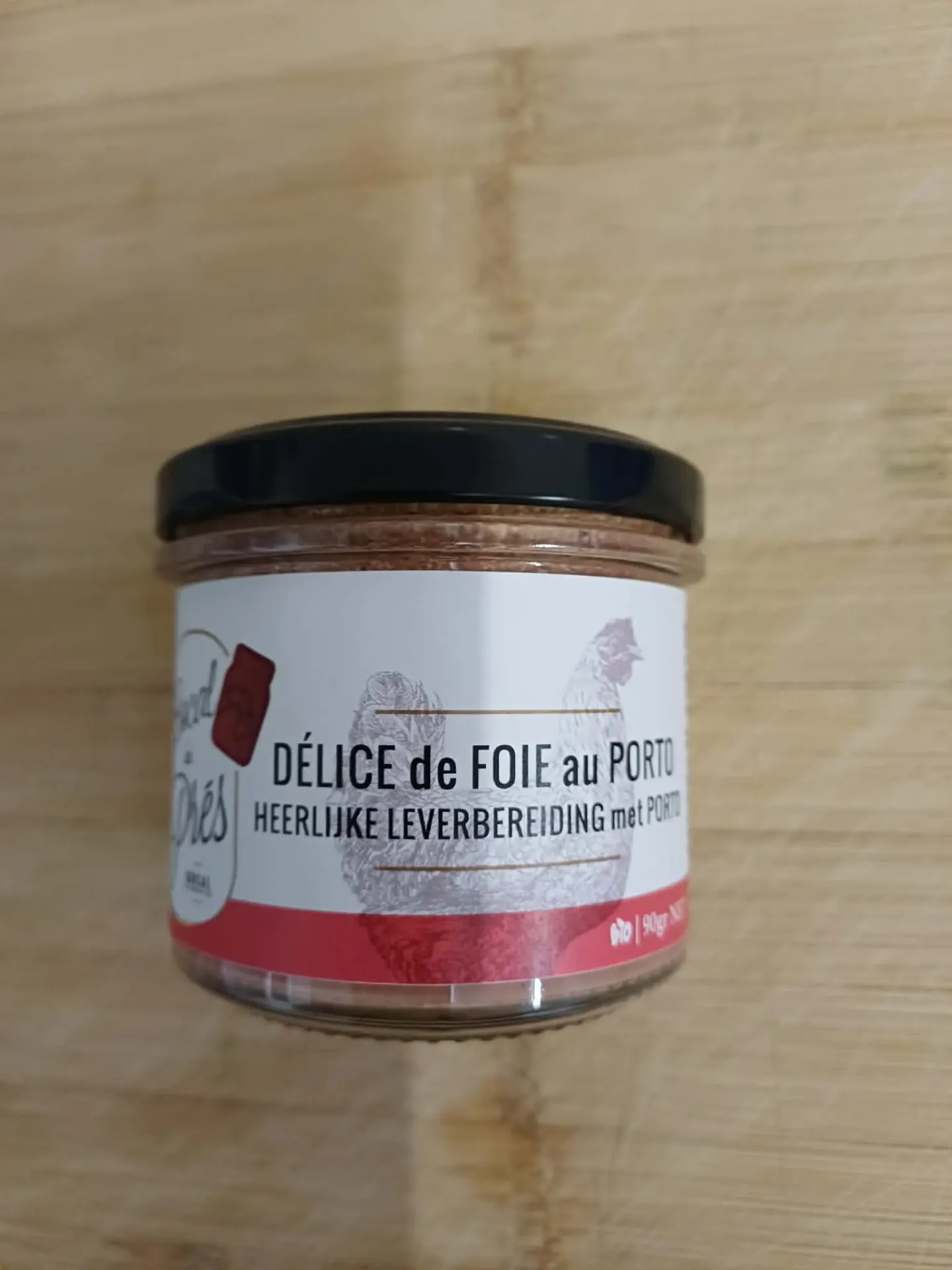 Délice de foie Porto bio