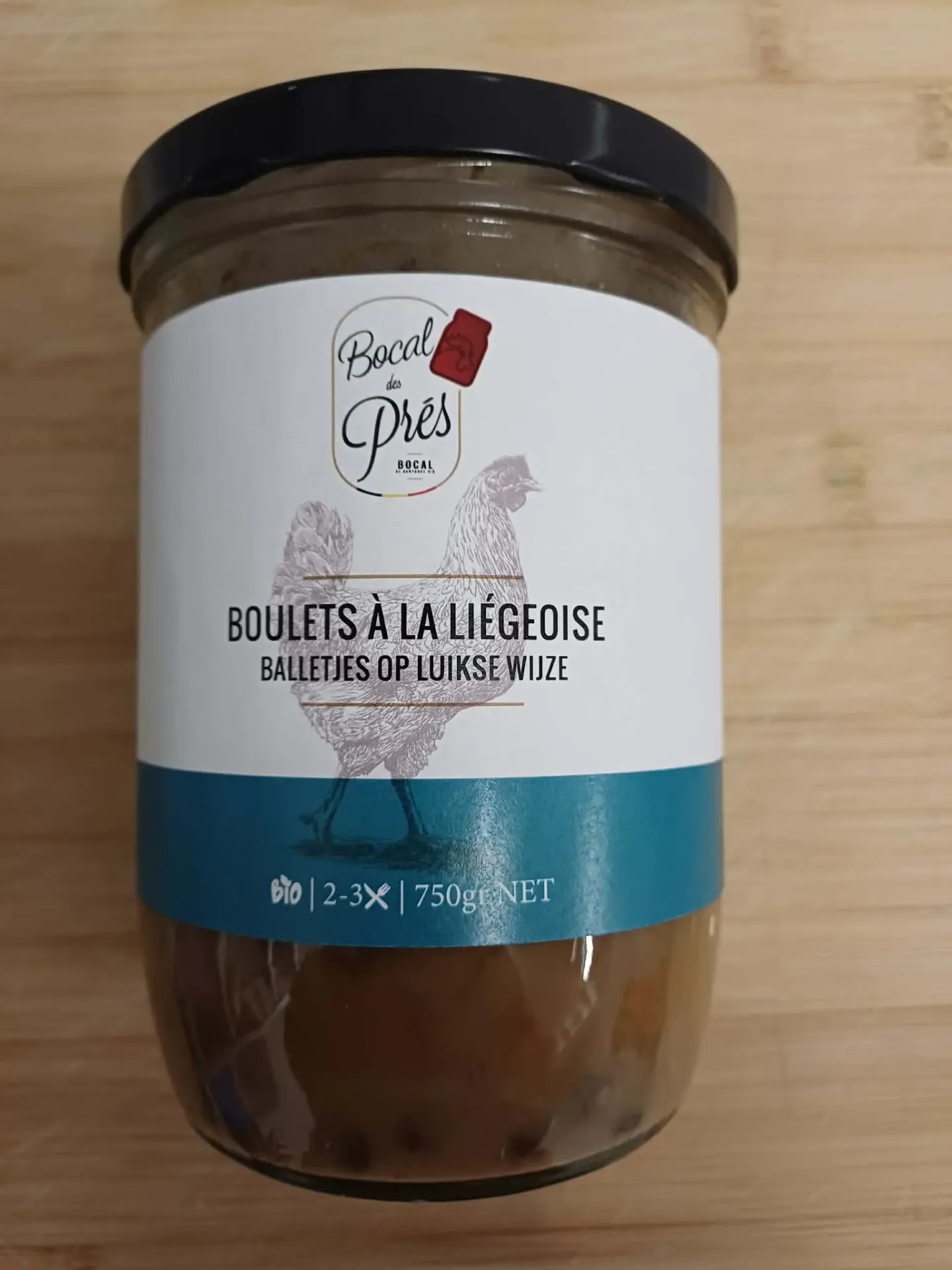 [1041] Boulettes Sauce Liégeoise bio