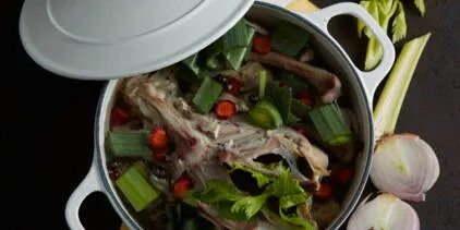 Carcasse de poulet bio