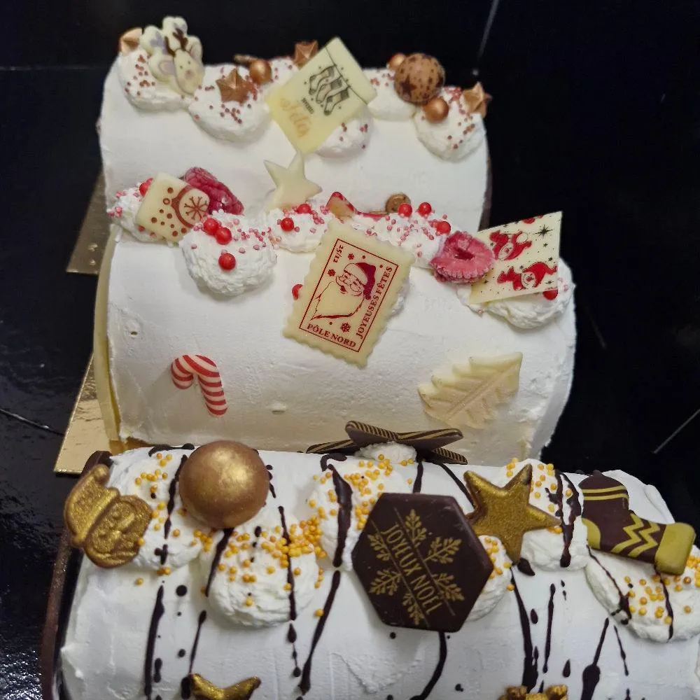 [GBUCHES28] Bûches de Noël (28 cm)