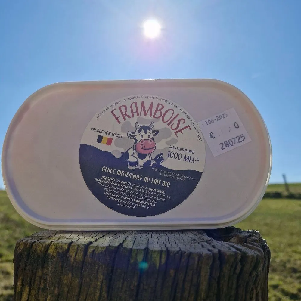 Glace Framboise 1L